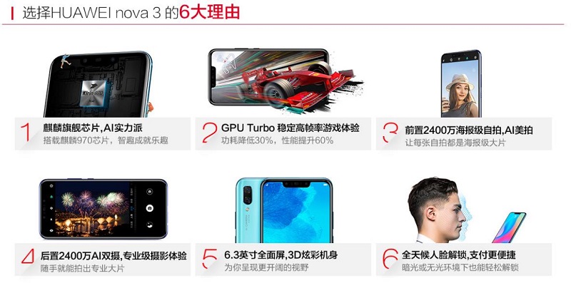 华为nova 3和华为nova 3e哪个好